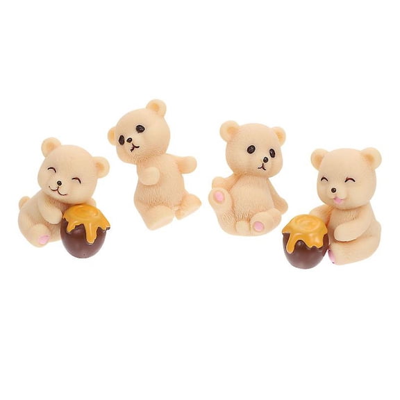 6pcs Mini Bear Models