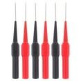 6pcs multimeter testing lead extension back probes multimeter test