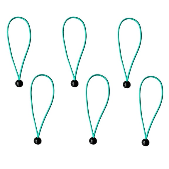 6pcs Multipurpose 5.9 inch Heavy Duty Tarp Canopy Cords With