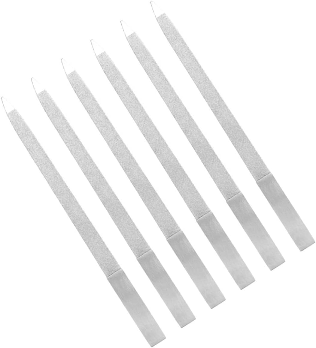 6pcs Nail Buffers Fingernail Files for Women Professional Nail File
