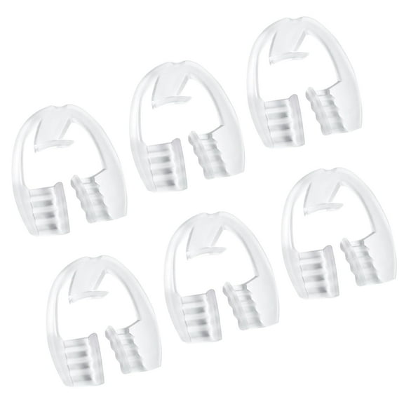 6pcs Night Teeth Guards Sleeping Dental Pads Oral Protection Bite Braces Mouth Dental Guard, Anti-Grinding Braces Night Guards for Teeth Grinding