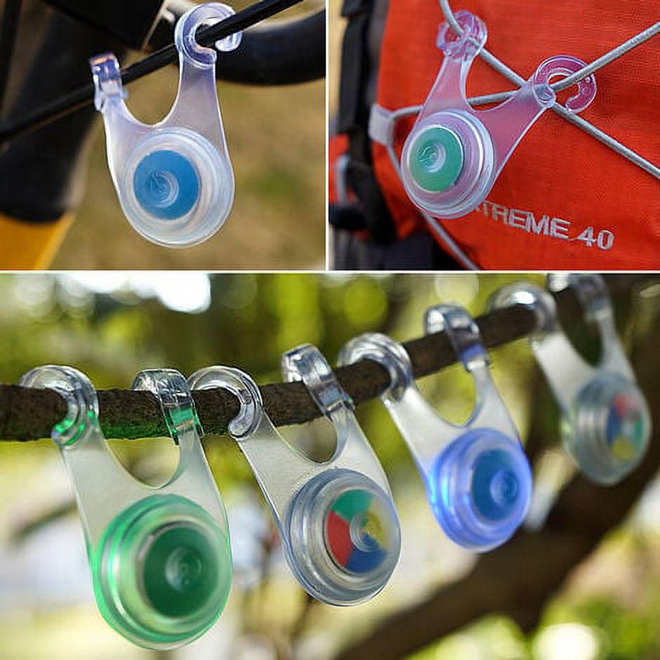 6pcs Outdoor Camping Decorative Lights Tent Rope LED Hanging Lights