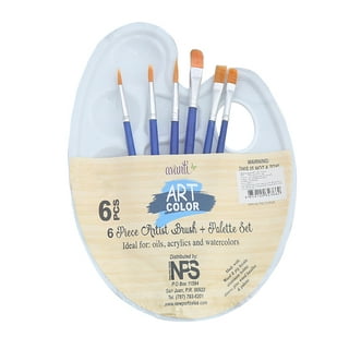 Multi-Use Paint Brush Basin with Brushes Holder,Washer,Trays,Palette Box-Artist Cleaner Cup for Watercolor Oil Acrylic Gouache Painting with Lid