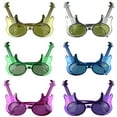 6pcs Party Decorative Glasses Prank Glasses Party Eyewear Guitar Design