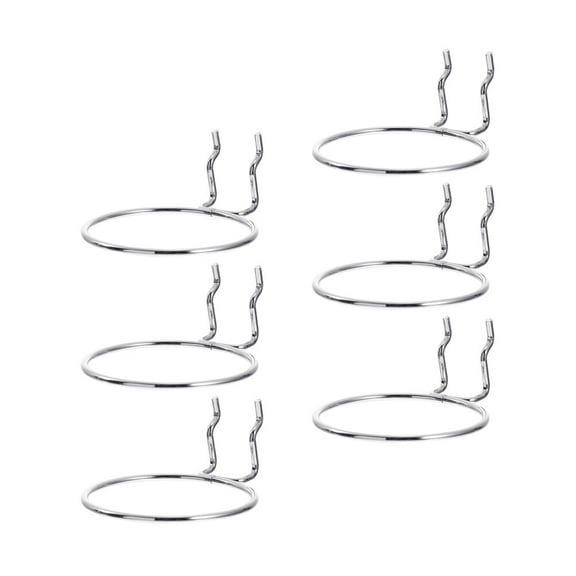 6pcs Pegboard Hook Holders Pegboard Storage Jars Organizer Pegboard Hanger