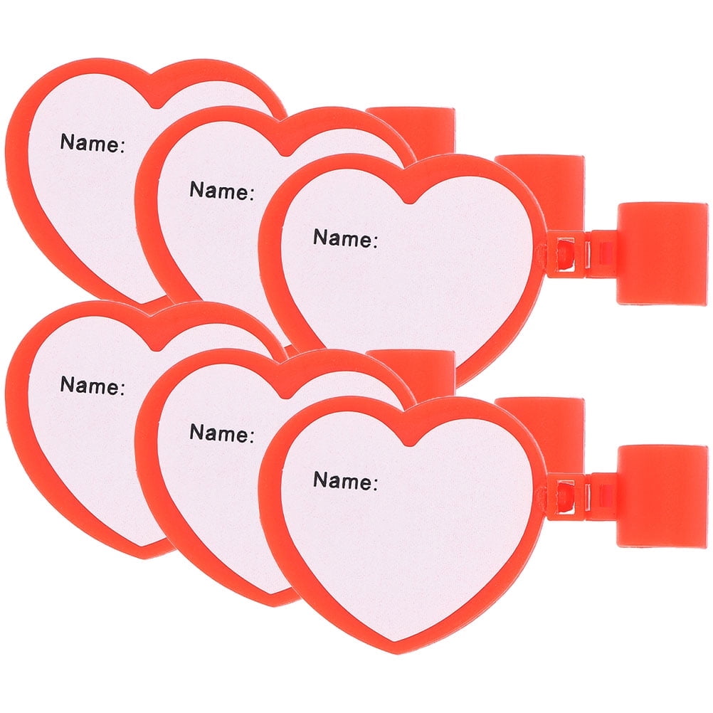 Tube. Sign Tags 6pcs Personalized Name Tags Stethoscope Name Tags ID Identification for ...