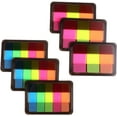 thumbnail image 1 of 6pcs Pet Colored Tabs Sticker Labels Flag Tabs Page Markers Tabs Sticky Label Sticky Label Office Sticky Label Aldult Office Supplies The Pet Tabs, 1 of 5
