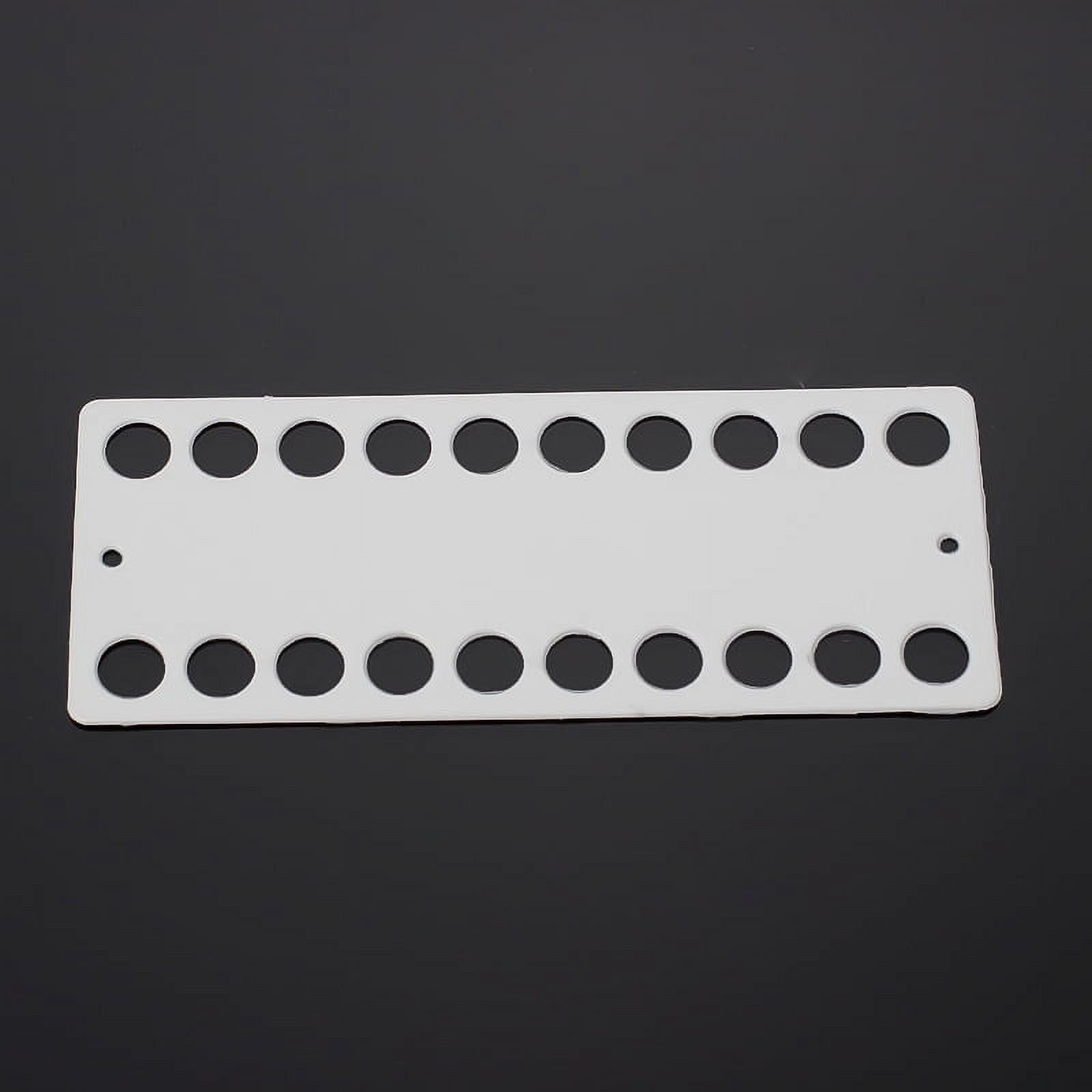 6pcs Plastic Cross Stitch Thread Holder Embroidery Floss Organizer Winding Plate Keeper