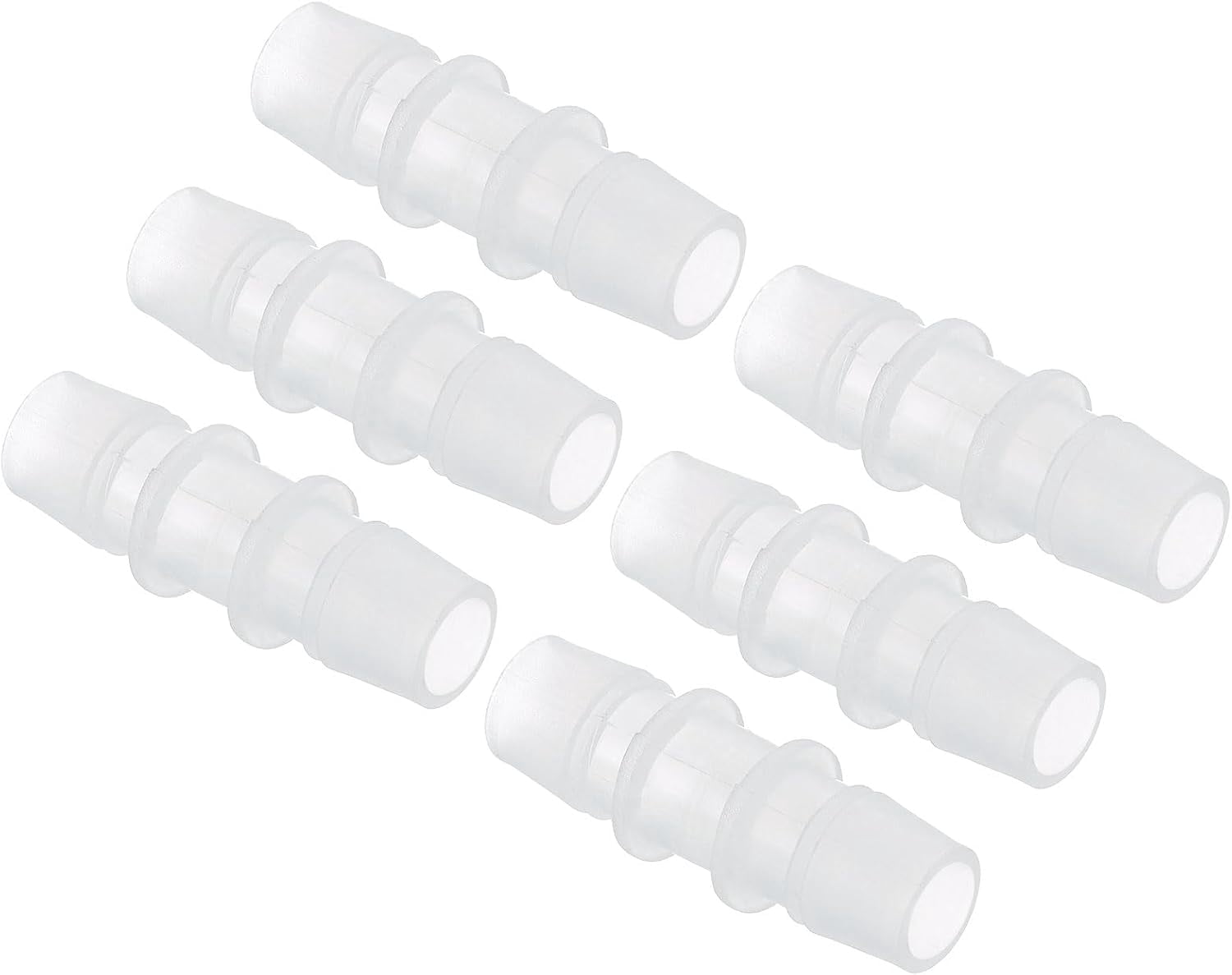 Barb Style 6pcs Plastic Hose Barb Fittings 1/2