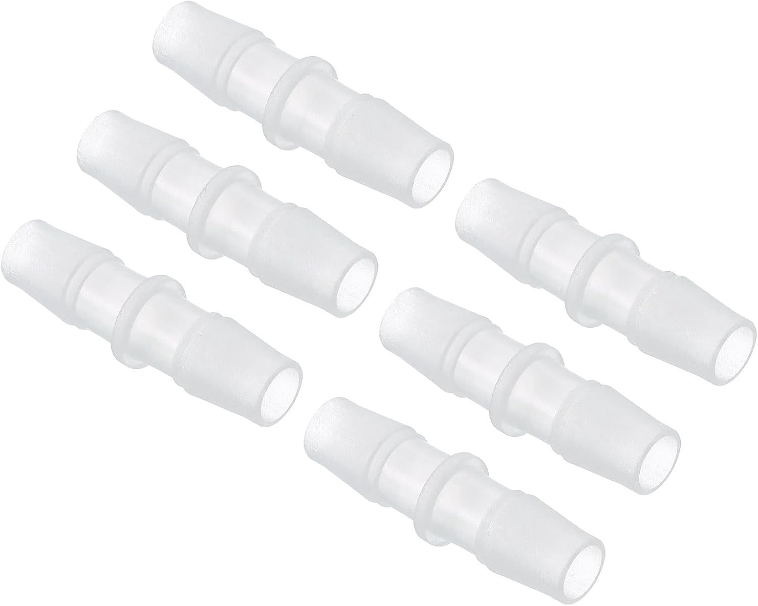 Barb Style 6pcs Plastic Hose Barb Fittings 3/8