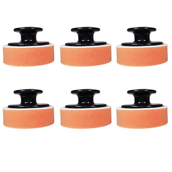 6pcs Polish Wax Sponge