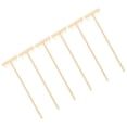 thumbnail image 1 of NUOLUX Sandbox Rake Crafts Sandbox Rakes Beige Bamboo 6Pcs For Wave and Path Creation on Sand, 1 of 6