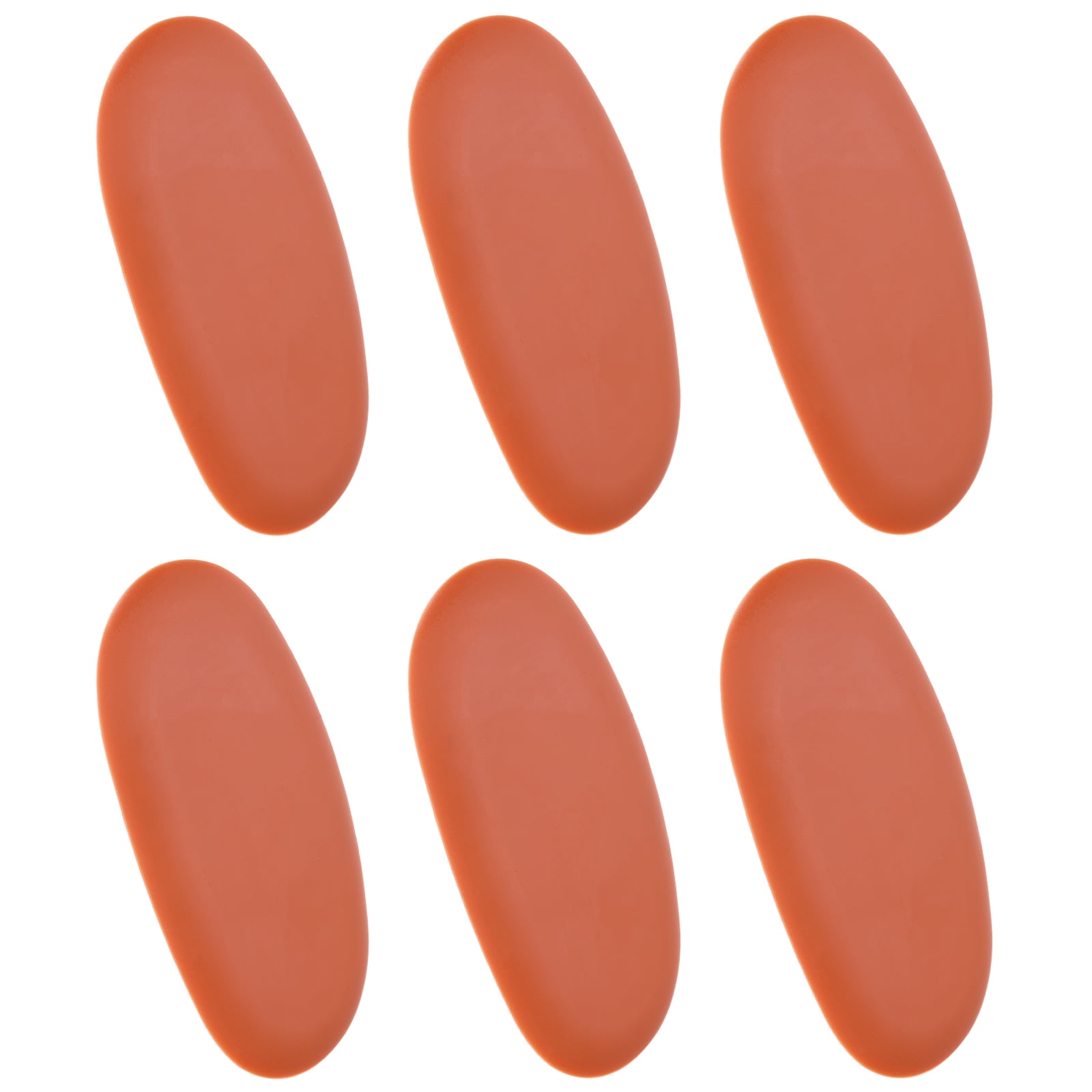 6pcs Pottery Ribs 10.4cm x 5.2cm Soft Silicone Rubber Clay Ceramic ...