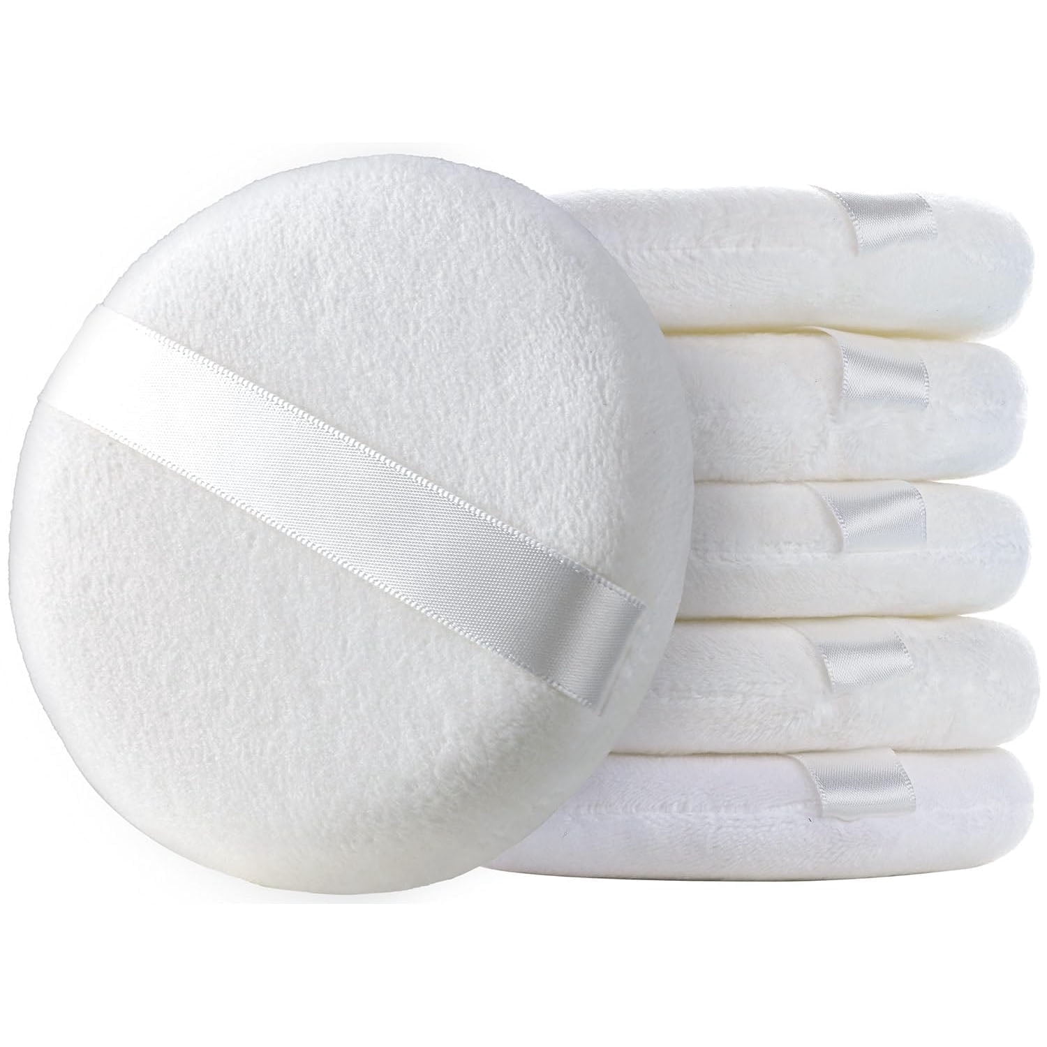 Powder Puff Oakfeild 6pcs Powder Puff 4.13 Inch lrage Powder Puff,Powder puffs for Body ...