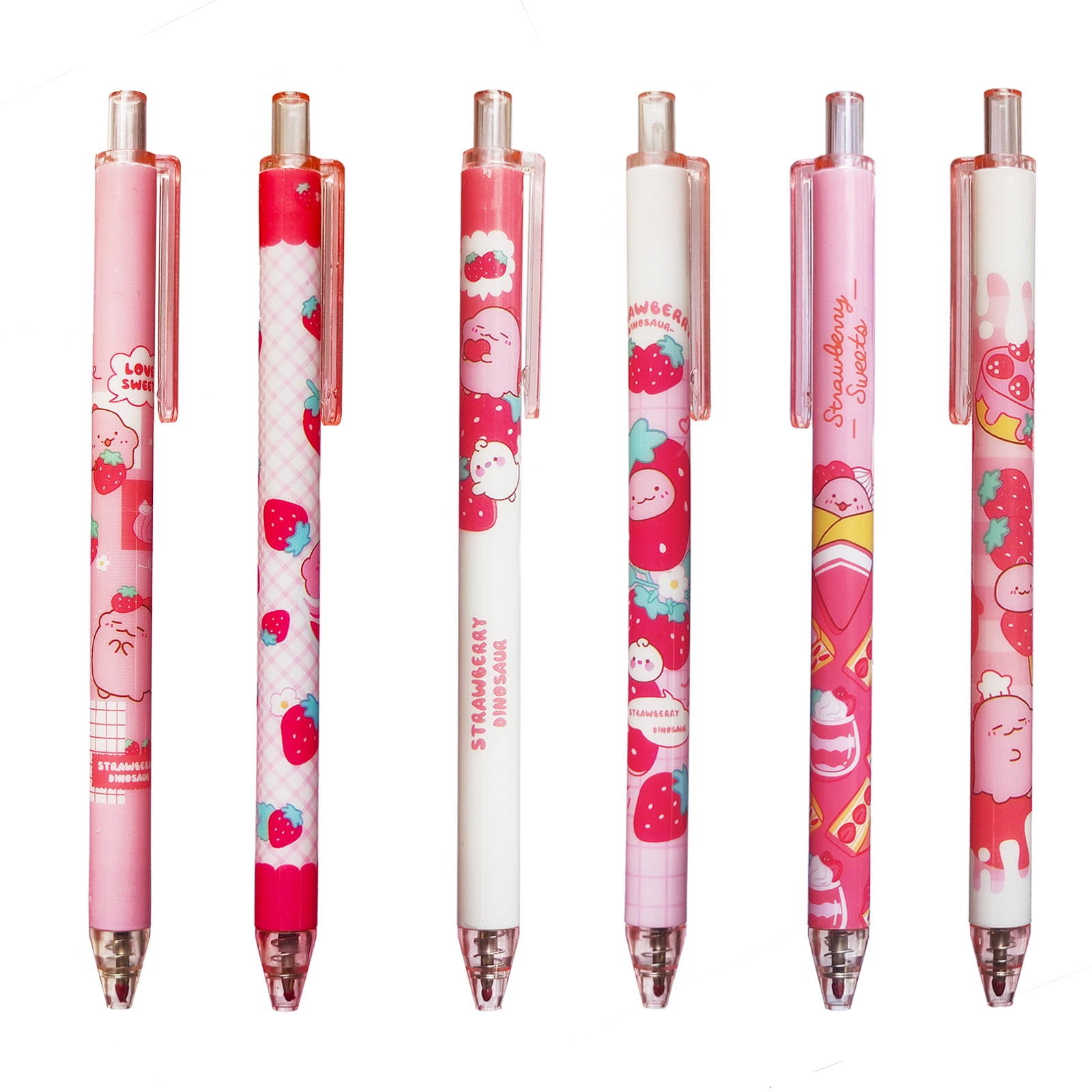  DIBALIYI 12 PCS Owl Ballpoint Pens, 4-in-1 Retractable gel  pens, Cute Mini Cartoon Pens For kids Women Adults Teens, Multicolor Pens  for Office School Home Supplies, Fun Pens for Birthday
