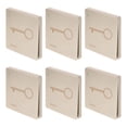 thumbnail image 1 of 6pcs Push to Exit Button Door Switch for Access Control - Resettable Doorbell Release Door Press Button 86 Type for Home Office and Commercial Use, 1 of 9