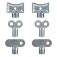 thumbnail image 1 of 6pcs Radiator Exhaust Valves Air Release Valves Key Durable Radiator Accessories, 1 of 5