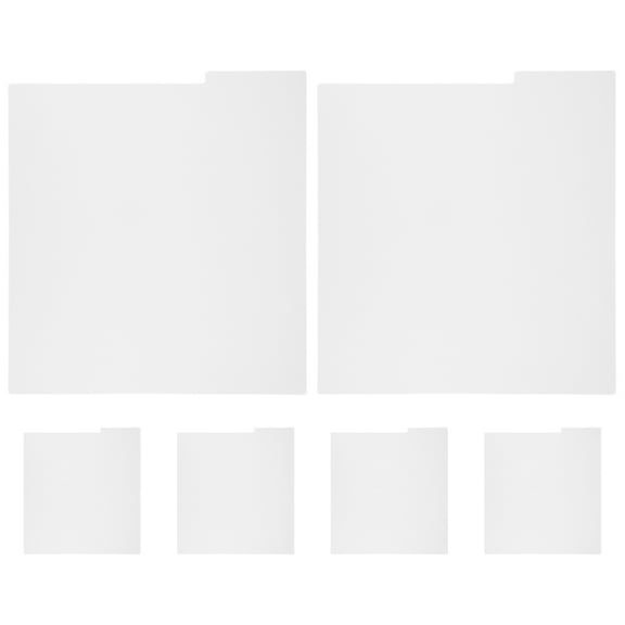 6pcs Record Dividers For Vinyl Album Storage Writable Vinyl Record Separators For Organizing Your For Diy Enthusiasts And Music Lovers