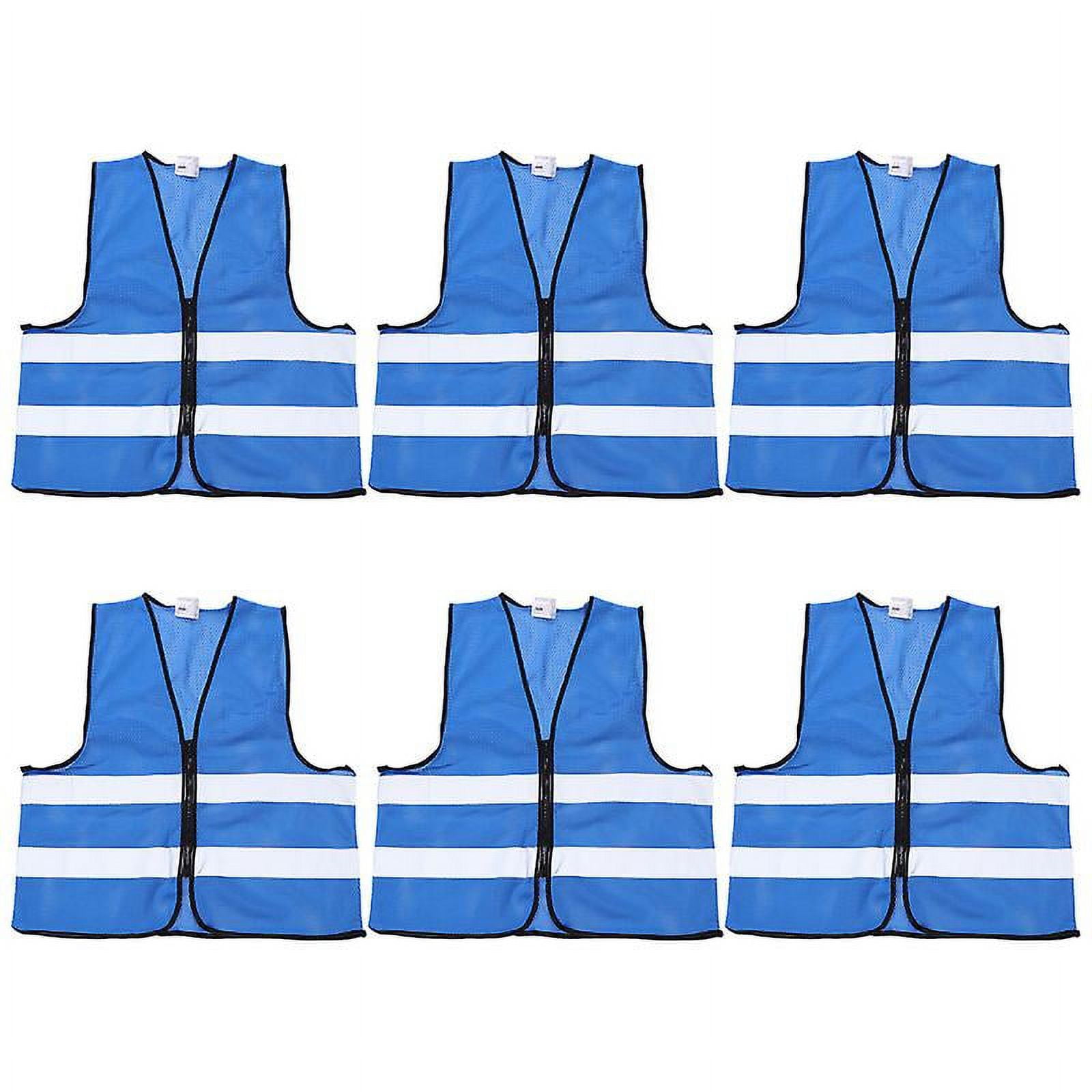 6pcs Reflective Running Vest