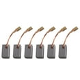 Balais De Charbon Moteur (6 Pièces) - Compatible GWS 1000, 1100, 1400 - Dimensions 5x10x17 Mm