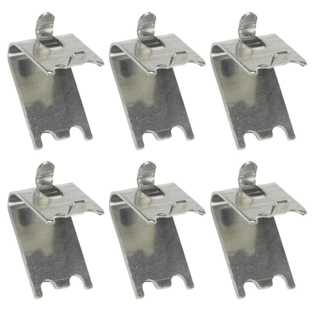 6pcs Replacement Refrigerator Shelf Clips Refrigerator Shelf Support Clamp - Walmart.com