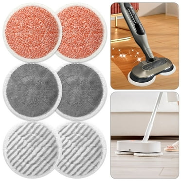 6pcs Replacement Steam Mop Pads Fit for DESIN S7000 S7000AMZ S7001, All-in-One Cleaning Pad