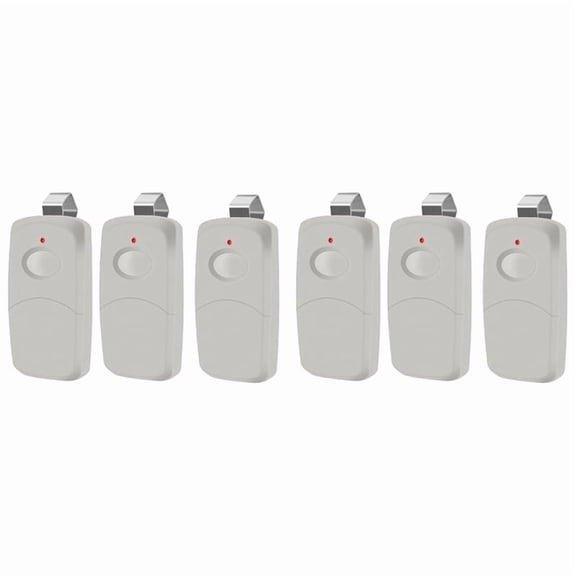 6pcs Replacement for Linear Multicode Garage Gate Door Opener Remote,3089,308911,MCS308911,10 Dip Switch,300MHZ