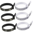 thumbnail image 1 of 6pcs Rings Measurement Tool Ring Finger Size Finger Sizer The White Ring Gauge Measuring Instrument, 1 of 5