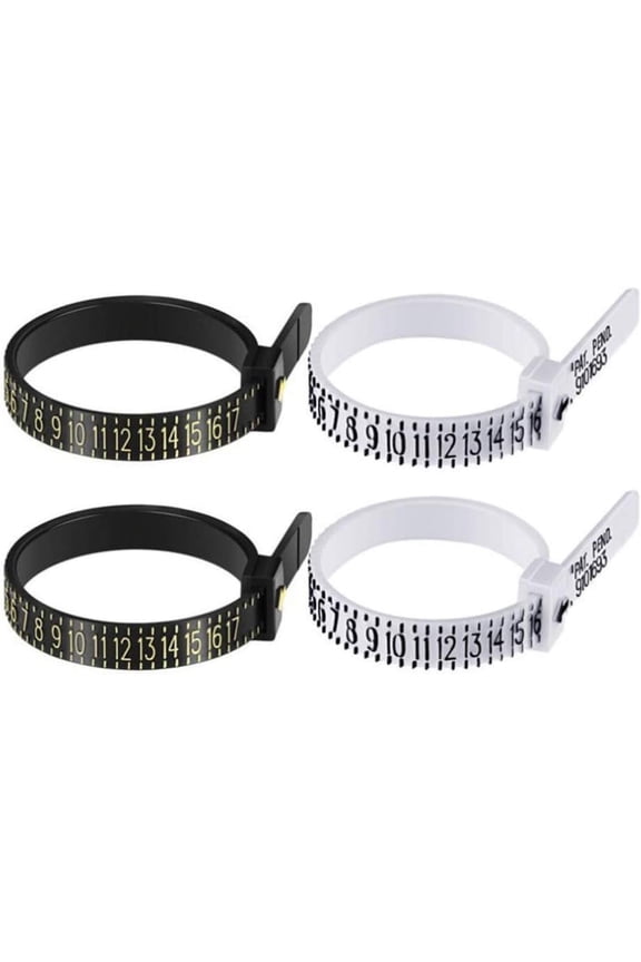 6pcs Rings Suits for Men Ring Sizer Mandrel Skull Beads for Jewelry Ring Gauge Sizer United States