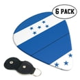 thumbnail image 1 of 6pcs Set Flag Of Honduras Guitar Picks Plectrums for Bass Electric Guitar Acoustic Guitar Lovers Guitarists, 1 of 7