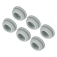thumbnail image 1 of 6pcs Silicone Snap in Locking Hole Plugs,14mm Narrow Groove 2mm for Kitchen Waterproof Sealing Plugs Grey, 1 of 7
