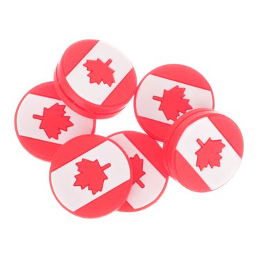 FAVOMOTO 6Pcs National Flag Pattern Tennis Racket Dampeners