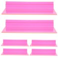 thumbnail image 1 of FONDOTIN Modern Plastic Shoe Display Stand for Sports Shoes Pink 6Pcs, 1 of 6