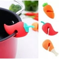 thumbnail image 1 of 6pcs Spill-proof Lid Lifter, Silicone Spill Stopper, Anti Overflow Pot for Kitchen, 1 of 1