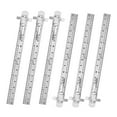 thumbnail image 1 of 6pcs Stainless Machinist Ruler Pocket Ruler 6Inch Metric Scale Ruler, 1 of 10