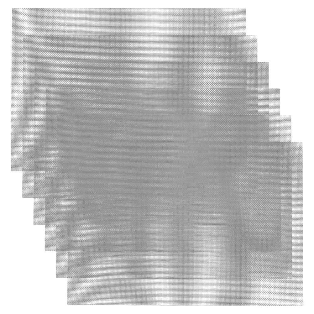 6pcs Stainless Steel Mesh Vents Gardens Window Screen Wire Mesh for DIY Projects WUNNO