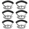 thumbnail image 1 of 6pcs Stainless Steel Pot Lid Handle Anti-Heat Handle Pan Cover Replacement Knobs, 1 of 6