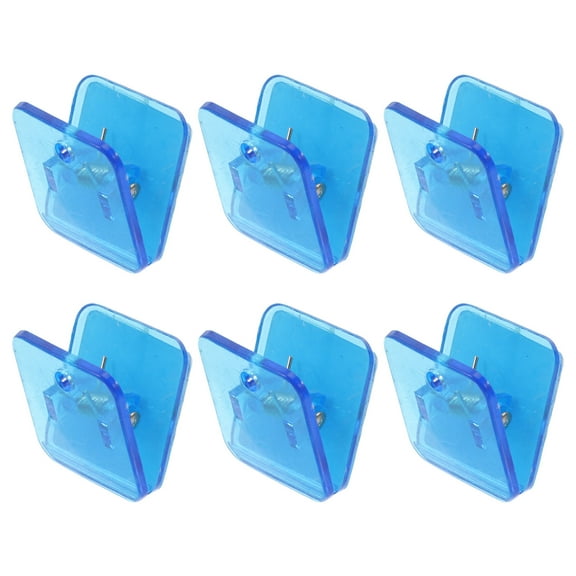 6pcs Sticky Pee Pad Wall Clips Wall Pee Pad Holder Clear Dog Potty Training Pad Holder Pad Holder for Indoor Outdoor Dog Training