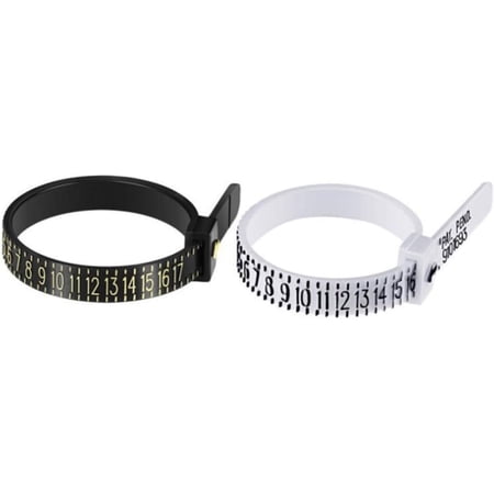 6pcs Suits for Men Ring Size Guide Wax Pencil for Rhinestones Measuring Circle Men Ring Men Suit Ring Size Chart Tools for Men Rings Ring Gauge Sizer Measuring Instrument