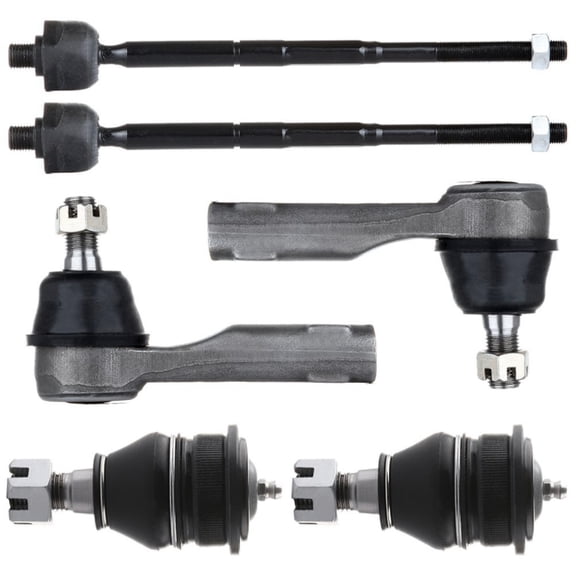 6pcs Suspension Lower Ball Joint Outer & Inner Tie Rod For 00-06 Sentra Sedan Fits select: 2003 NISSAN SENTRA SE-R LIMITED, 2004 NISSAN SENTRA 1.8/1.8S