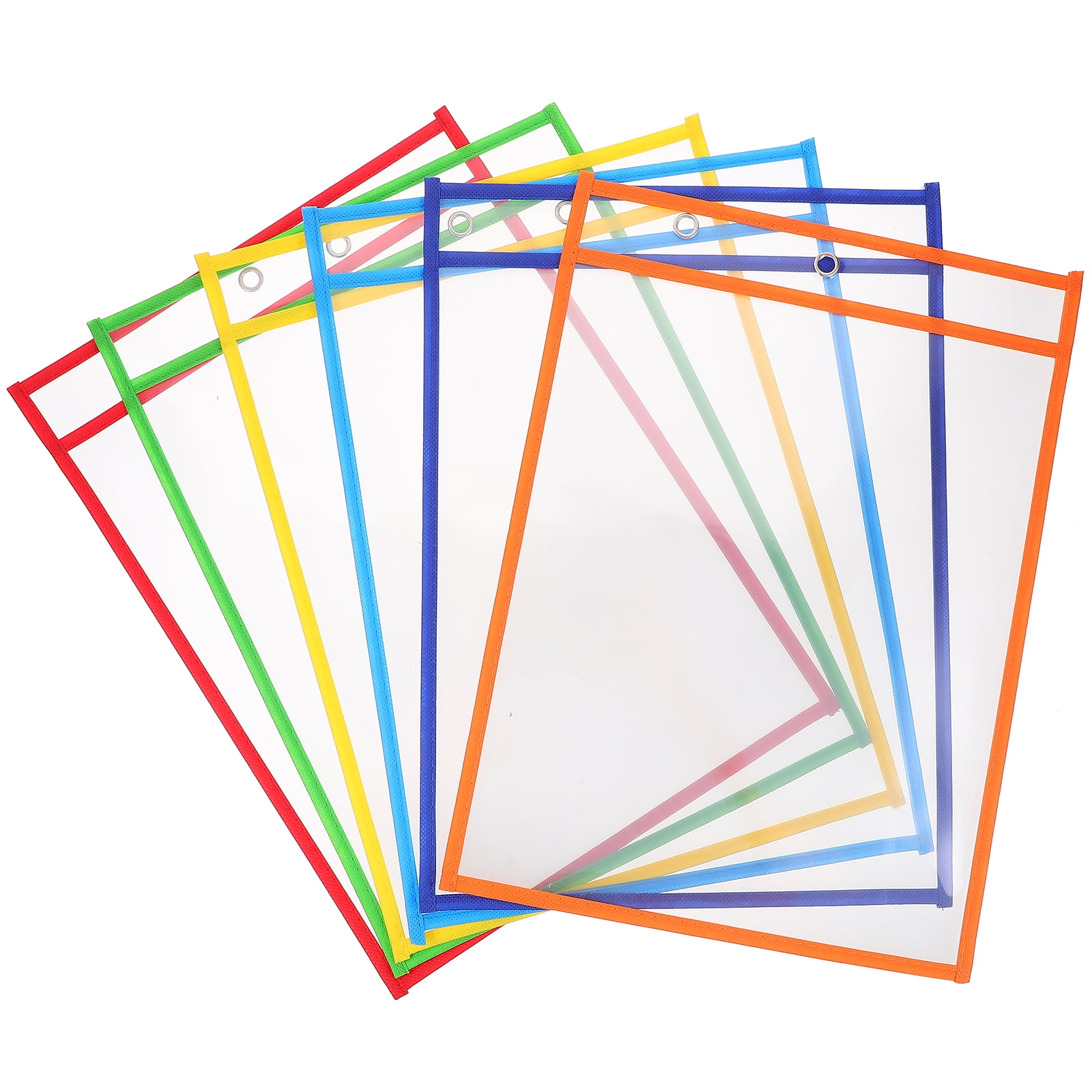Scanner Protector 6pcs Transparent File Protector Seal Document Sleeve Protectors ...