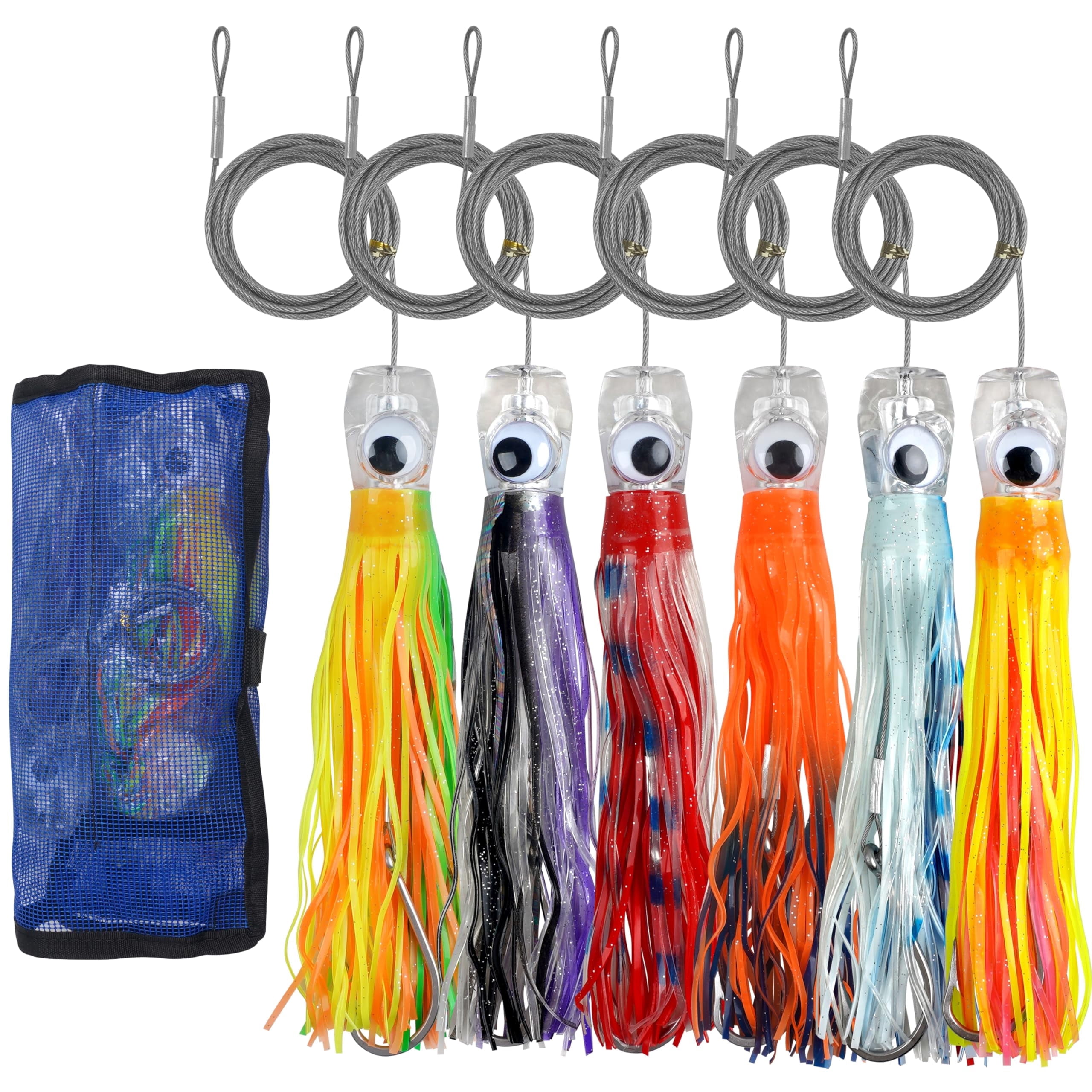 buy deep sea fishing lures Tripquips Saltwater Jigs with Ultra-Sharp Hooks, Saltwater Spoon Lure for Tuna Salmon Grouper, Fishing Jigging Lure, Trolling Spoon for Bass Fishing-15g-5PCS : Sports & Outdoors High Quality HERCULES Shallow Deep Diving Swimbait