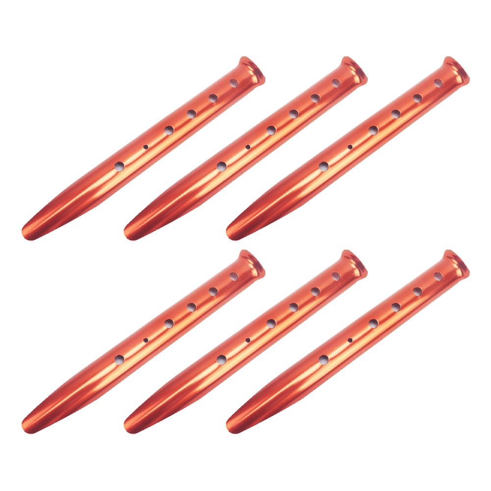 6pcs U-shaped Sand Tent Peg Snow Tent Stakes pins nail for Beach Outdoor Camping