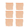 thumbnail image 1 of 6pcs Upside-down Comb Hairpin Bridal Hair Clip Combs for Women Head Pieces for Woman Wedding Veil Comb Tortoise Side Comb Chic Comb Clip Hairpin Accessories Handmade Hair Clip Miss, 1 of 5