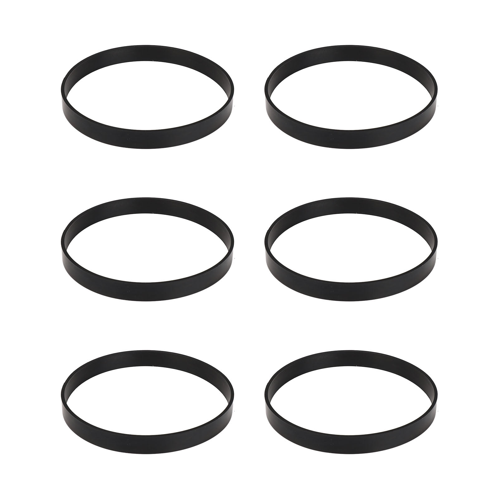 6pcs Vacuum Cleaner Belt Rubber High Strength Vacuum Belt Replacement