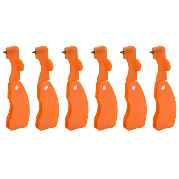 Raindrops Orange Peeler Tool Multifunctional Kitchen Gadget for Easy and Quick Peeling, Durable PP Material, Bright Orange Color