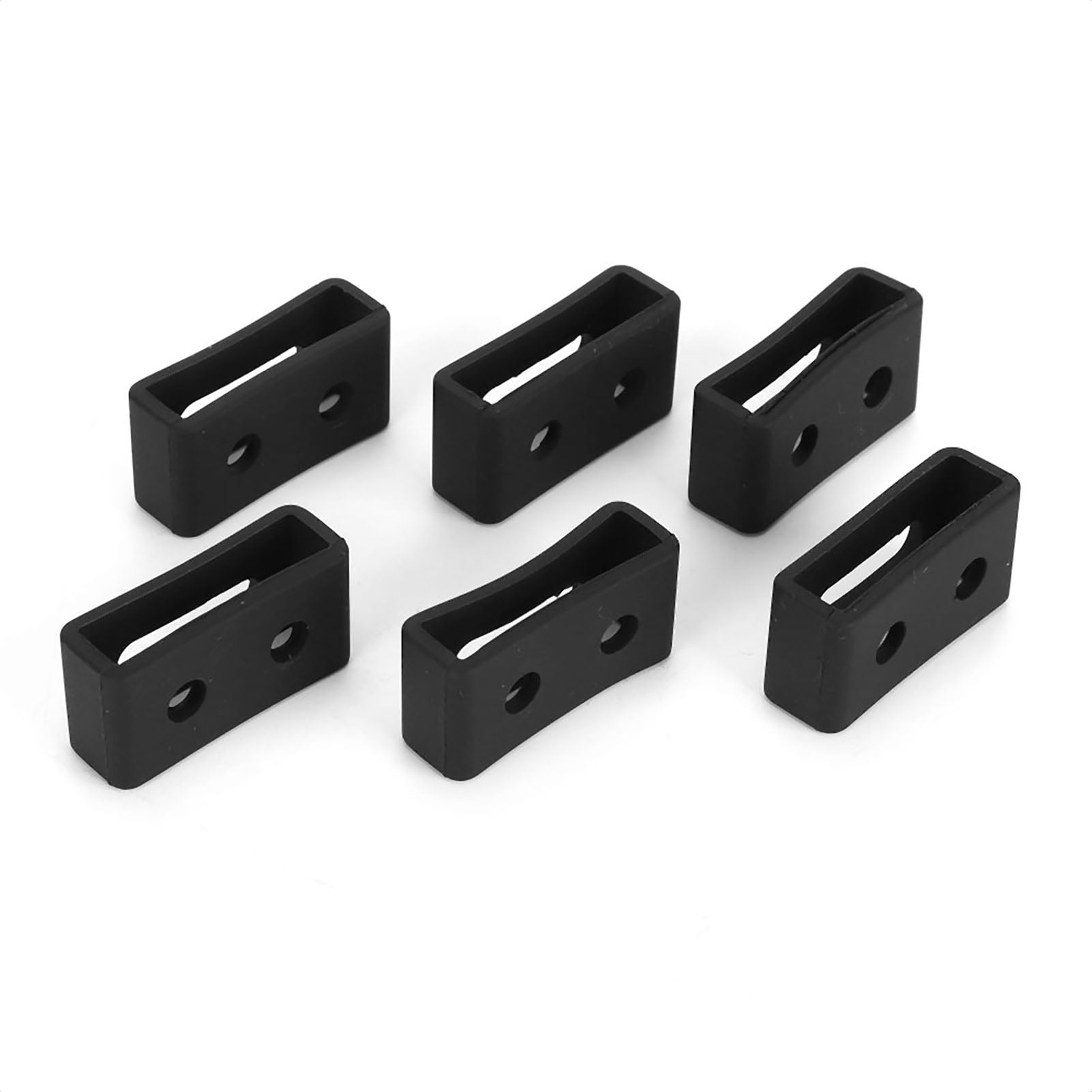 6pcs Watch Strap Looping Ring Watch Band Keeper Loop Security Holder