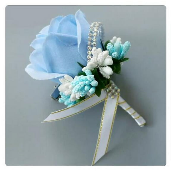MERRYHAPY Comfortable Wedding Corsage 6pcs Set Light Elegant Boutonniere For Bride Groom Suitable For All Occasions