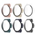 6pcs Xiaomi Watch S1 Tempered Glass Screen Protector Protective Case