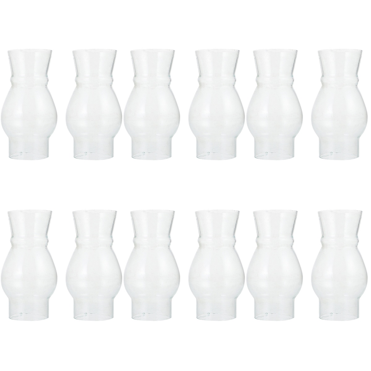 6pcs oil lamp shade glass replacement lamp shade chimney lamp shade